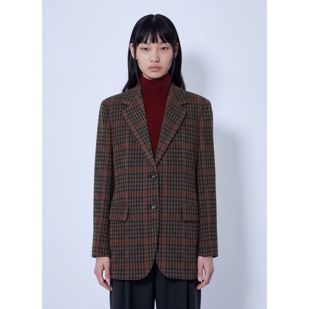 Max Mara Women Checked Blazer